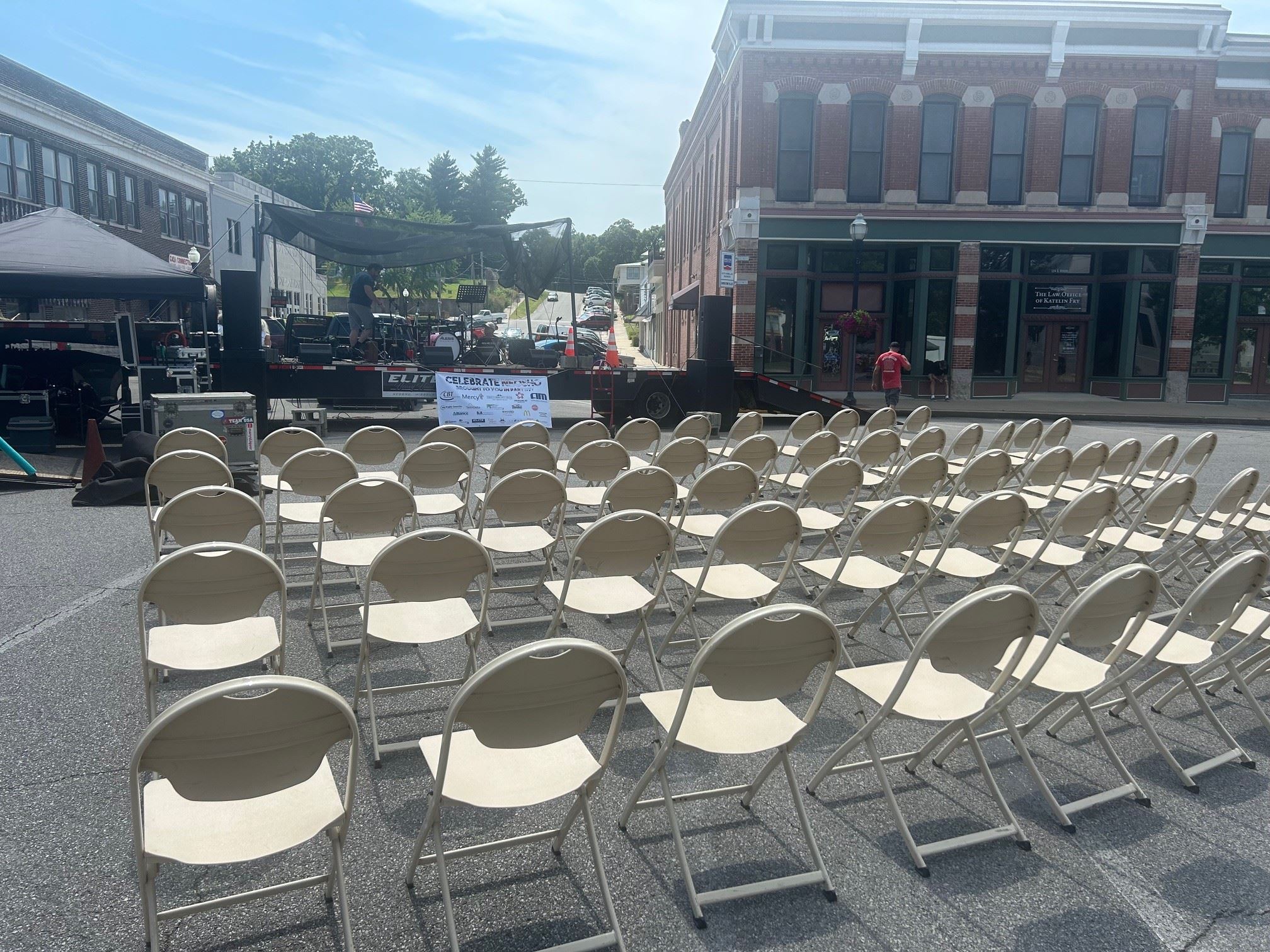 Main Stage and Chairs