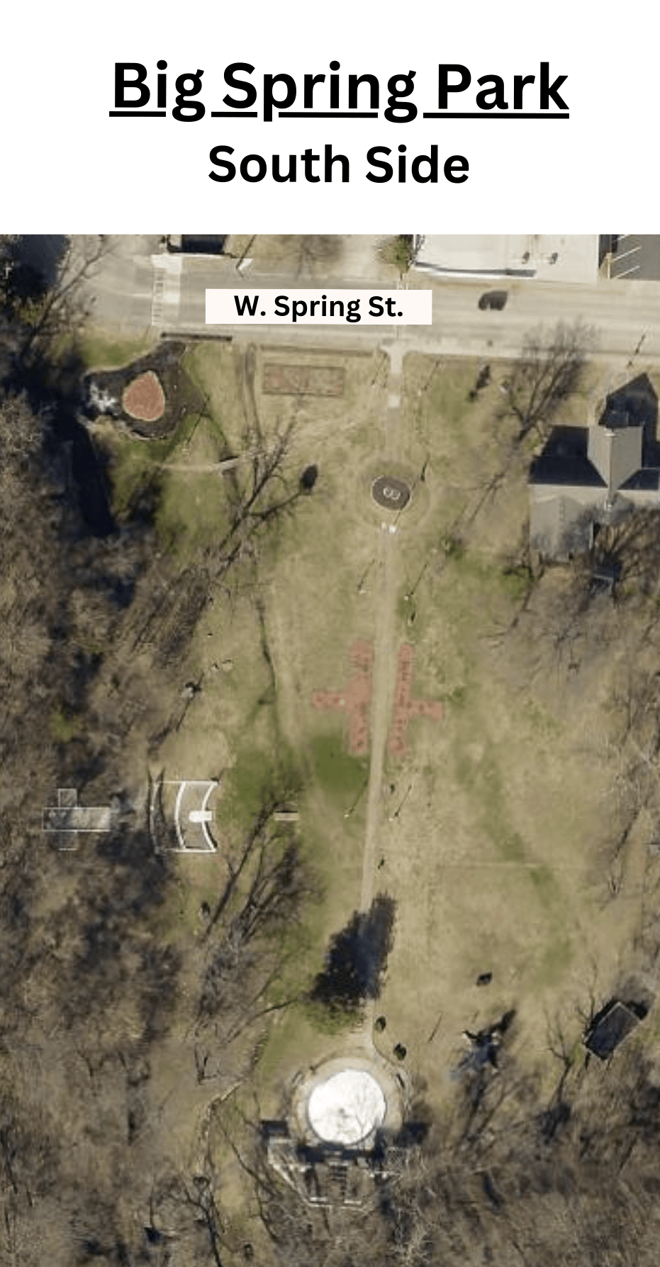 Big Spring Park South Side Map